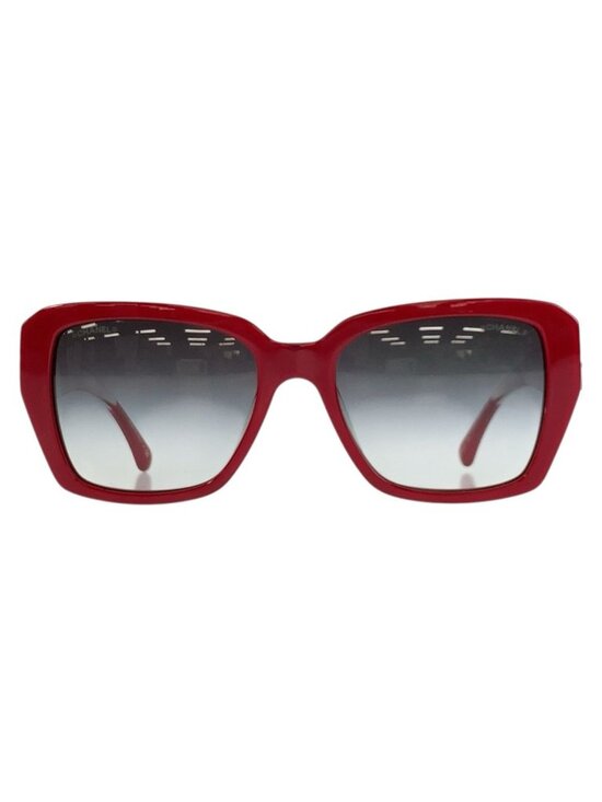 Chanel CC Logo Red Acetate C S6 Sunglasses Eyewear main image 6